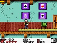 une photo d'Ã©cran de Lucky Luke sur Nintendo Game Boy Color